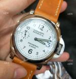 Fake Panerai Watch Luminor Marina 8 days SS White Dial PAM 563